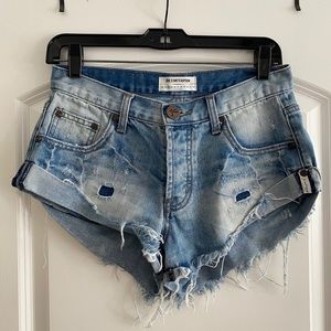 One Teaspoon - “Bandits” Jean shorts